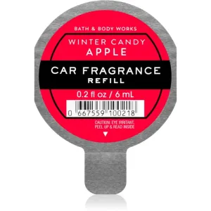 Bath & Body Works Winter Candy Apple désodorisant voiture recharge 6 ml #691534