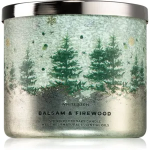 Bath & Body Works Balsam & Firewood bougie parfumée 411 g