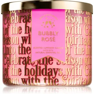 Bath & Body Works Bubbly Rosé bougie parfumée 411 g #691708