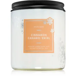 Bath & Body Works Cinnamon Caramel Swirl bougie parfumée 198 g