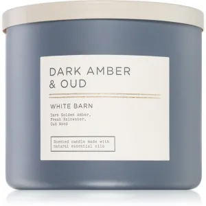 Bath & Body Works Dark Amber & Oud bougie parfumée 411 g