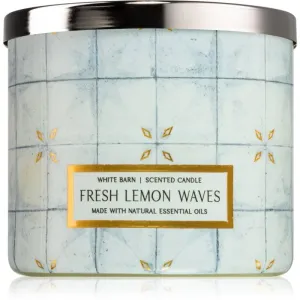 Bath & Body Works Fresh Lemon Waves bougie parfumée 411 g
