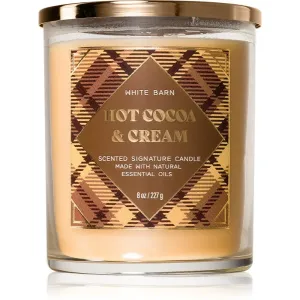 Bath & Body Works Hot Cocoa & Cream bougie parfumée 227 g