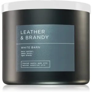 Bath & Body Works Leather & Brandy bougie parfumée 411 g #520761