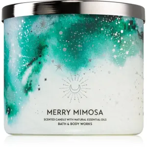 Bath & Body Works Merry Mimosa bougie parfumée I. 411 g