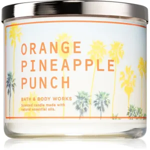 Bath & Body Works Orange Pineapple Punch bougie parfumée I. 411 g