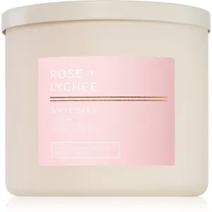 Bath & Body Works Rose + Lychee bougie parfumée 411 g