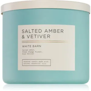 Bath & Body Works Salted Amber & Vetiver bougie parfumée 411 g