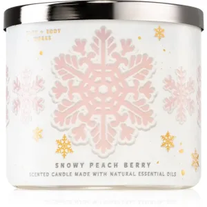 Bath & Body Works Snowy Peach Berry bougie parfumée 411 g #162995