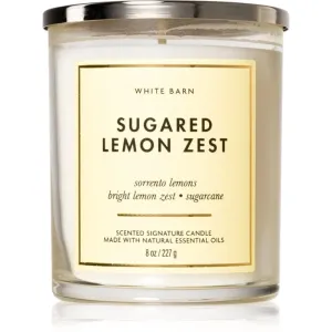 Bath & Body Works Sugared Lemon Zest bougie parfumée 227 g