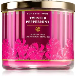 Bath & Body Works Twisted Peppermint bougie parfumée 411 g #693137