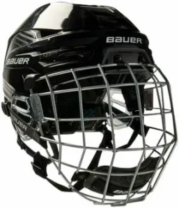 Bauer RE-AKT 85 Helmet Combo SR Noir L Casque de hockey