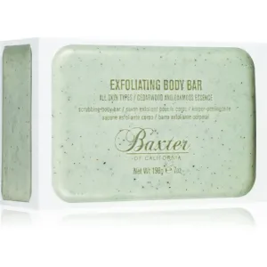 Baxter of California Exfoliating Body Bar Cedarwood & Oakmoss Essence savon corps exfoliant pour homme 198 g