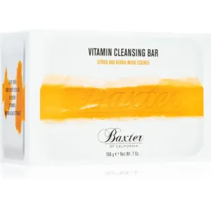 Baxter of California Vitamin Cleansing Bar Citrus and Herbal-Musk savon liquide nourrissant 198 g