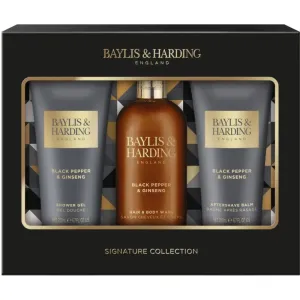 Baylis & Harding Black Pepper & Ginseng coffret cadeau (visage, corps et cheveux) pour homme