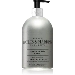 Baylis & Harding Elements Fresh Lemon & Mint savon liquide mains 500 ml