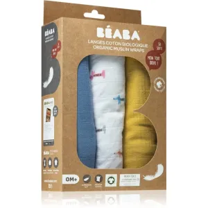 Beaba Cotton Muslin Cloths couvertures d’emmaillotage Dog 3 pcs