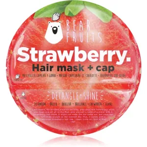 Bear Fruits Strawberry masque cheveux pour des cheveux brillants et doux