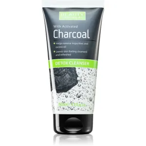Beauty Formulas Charcoal gel nettoyant au charbon actif pour peaux grasses et à problèmes 150 ml