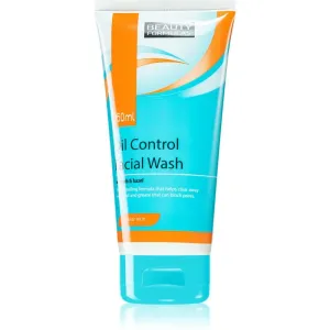 Beauty Formulas Clear Skin Oil Control gel nettoyant pour peaux grasses et à problèmes 150 ml