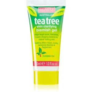Beauty Formulas Tea Tree gel nettoyant apaisant anti-imperfections de la peau 30 ml