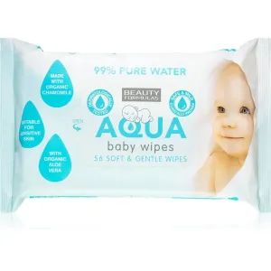 Beauty Formulas Baby Aqua lingettes pour enfant 56 pcs