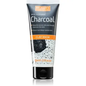 Beauty Formulas Charcoal masque visage purifiant en profondeur au charbon actif 100 ml
