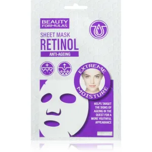Beauty Formulas Retinol masque tissu anti-âge 1 pcs