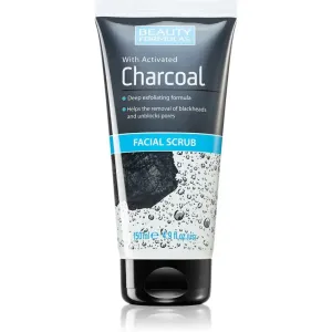 Beauty Formulas Charcoal gommage visage au charbon actif 150 ml