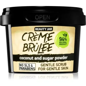 Beauty Jar Crème Brûlée gommage doux visage 120 g