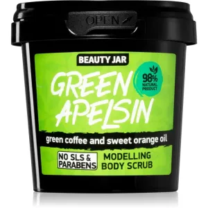Beauty Jar Green Apelsin peeling corporel énergisant aux extraits de café 200 g