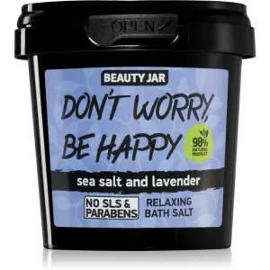 Beauty Jar Don't Worry, Be Happy sel de bain relaxant arôme lavande 150 g