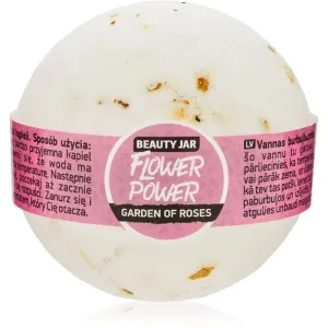 Beauty Jar Flower Power boule de bain effervescente arôme rose 150 g