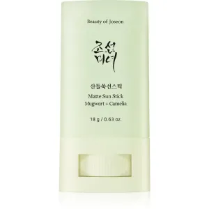 Beauty Of Joseon Matte Sun Stick Mugwort + Camelia crème solaire en stick SPF 50+ 18 g