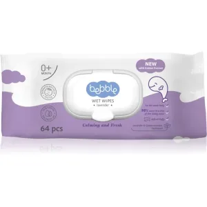Bebble Wet Wipes Lavender lingettes pour enfant à la lavande 64 pcs