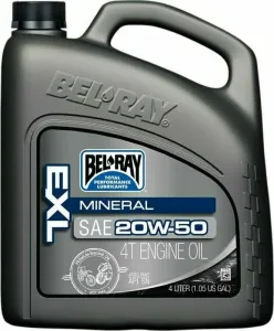 Bel-Ray EXL Mineral 4T 20W-50 4L Huile moteur