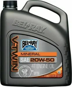 Bel-Ray V-Twin Mineral 20W-50 4L Huile moteur #50717