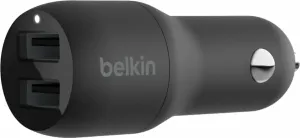 Belkin Dual USB-A Car Charger CCB001btBK