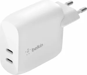 Belkin Dual USB-C PD Wall Charger WCB006vfWH