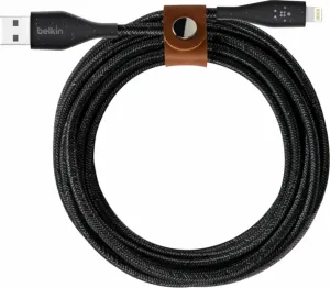 Belkin DuraTek Plus Lightning to USB-A Cable F8J236bt10-BLK Noir 3 m Câble USB
