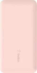 Belkin Power Bank with USB-C 15W Dual USB-A USB-A to C Cable Pink BPB011btRG Pink Banques d'alimentation