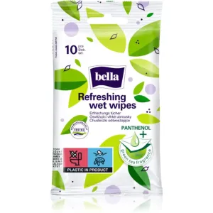 BELLA Refreshing wet wipes lingettes humides rafraîchissantes 10 pcs #691130