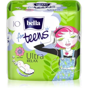 BELLA For Teens Ultra Relax serviettes hygiéniques pour les filles 10 pcs