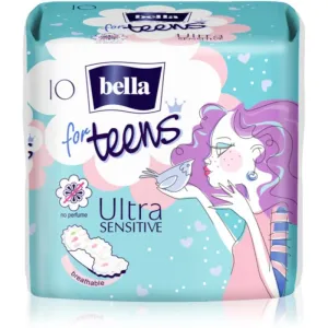 BELLA For Teens Ultra Sensitive serviettes hygiéniques pour les filles 10 pcs