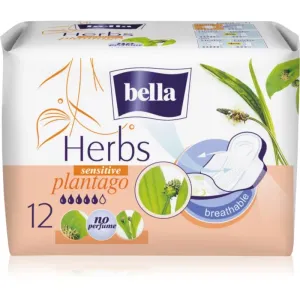 BELLA Herbs Plantago serviettes hygiéniques sans parfum 12 pcs