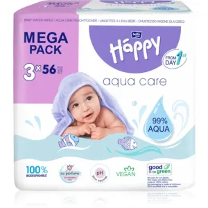 BELLA Baby Happy Aqua care lingettes nettoyantes pour enfant 3x56 pcs