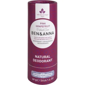BEN&ANNA Natural Deodorant Pink Grapefruit déodorant solide 40 g