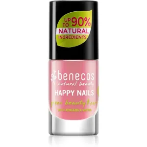 Benecos Happy Nails vernis à ongles traitant teinte Bubble Gum 5 ml