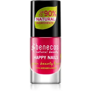Benecos Happy Nails vernis à ongles traitant teinte Hot Summer 5 ml