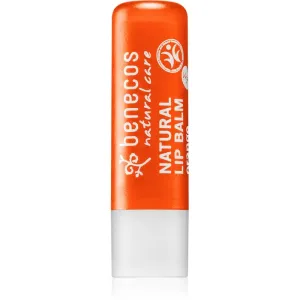 Benecos Natural Care baume à lèvres avec parfums Orange 4.8 g